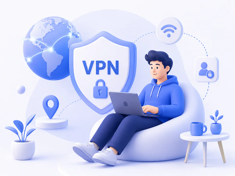 Free VPN options for Guyana Android user reviewing free VPN choices for Guyana